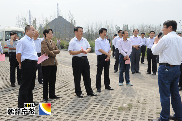 市人大常委会视察组到鹿洼煤矿视察