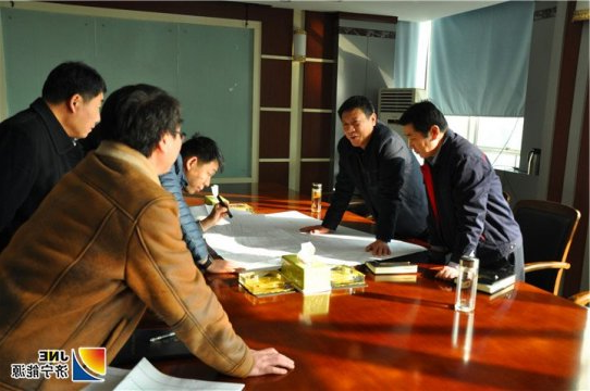 张广宇到花园煤矿检查指导工作