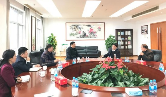 张广宇带队到山东太阳控股集团洽谈合作