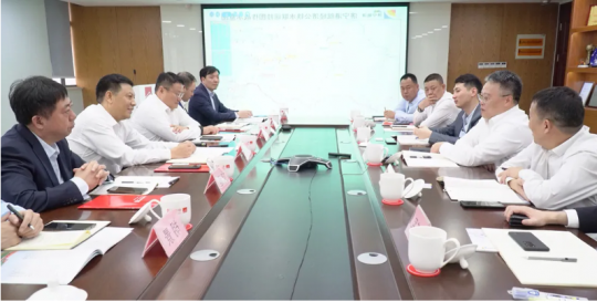 张广宇带队赴上海开展商务活动