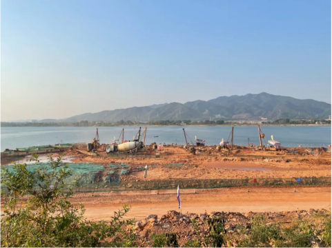 港建公司丨江西项目浇筑复工第一车混凝土