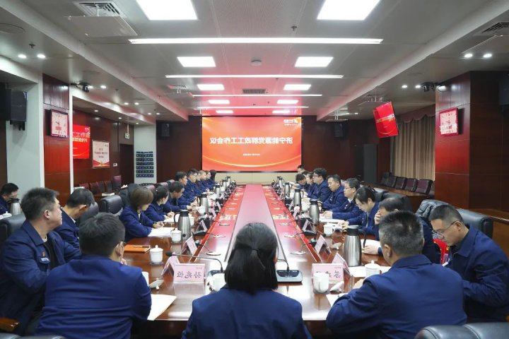 凝心聚力！集团公司组织召开党群政工工作会议