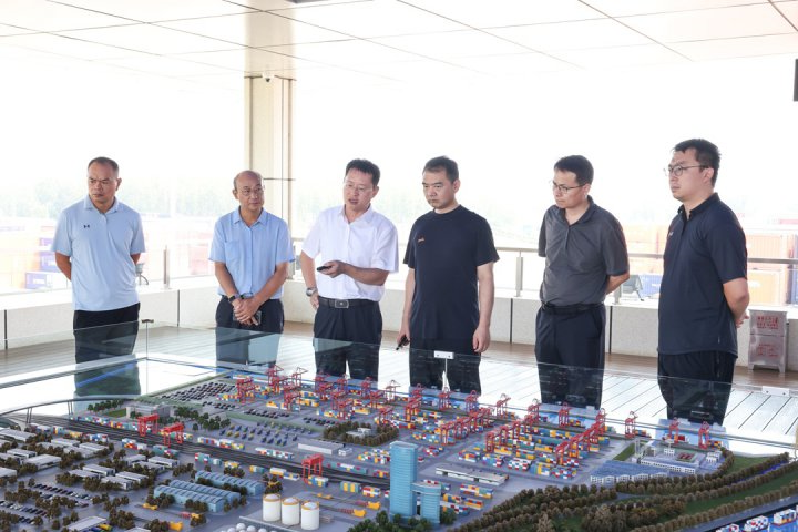 河南信阳客人到访济宁能源集团调研交流