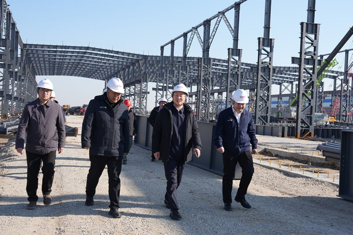 王崇景到部分重点项目调研督导工作